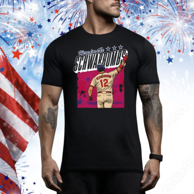 Here For The Schwarbomb Kyle Schwarber Tee Shirt