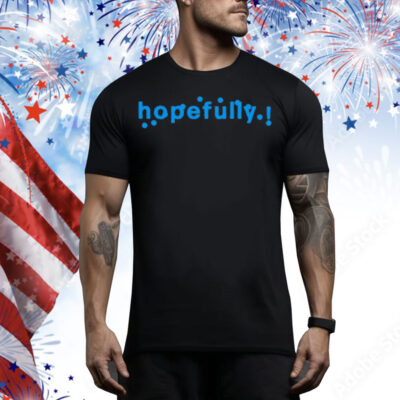 Hopefully Blue Overdye Tee Shirt