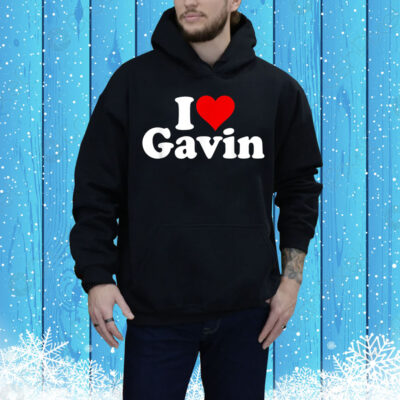 I LOVE HEART GAVIN GOVERNOR PRESIDENT NEWSOM Tee Shirt