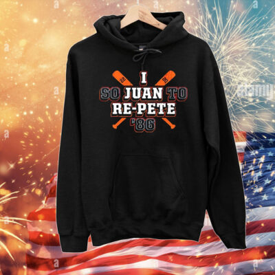 I So Juan To Re-Pete New York Baseball ’86 T-Shirt