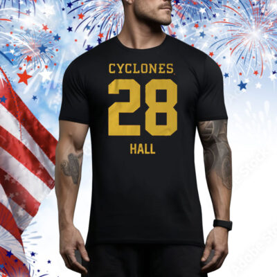 Iowa State Football Breece Hall 28 Tee Shirt