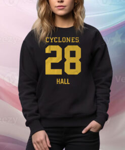 Iowa State Football Breece Hall 28 Tee Shirt