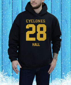 Iowa State Football Breece Hall 28 Tee Shirt