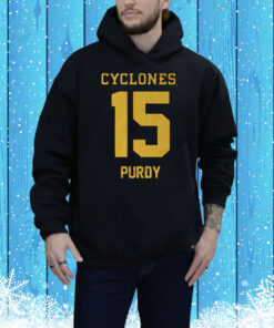 Iowa State Football Brock Purdy 15 Tee Shirt