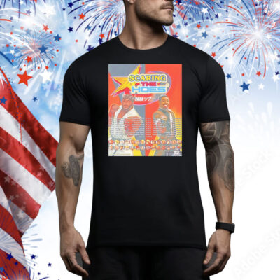 JPEGMAFIA and Danny Brown Drop Tour Scaring The Hoes poster 2023 Tee Shirt