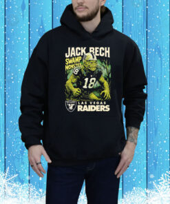 Jack Rech swamp monster Las Vegas Raiders Tee Shirt