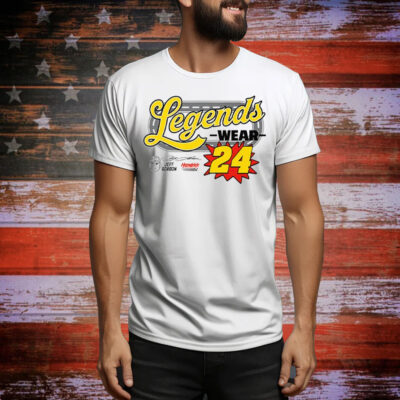 Jeff Gordon Legends Wear 24 Hendrick Motorsports Tee Shirt