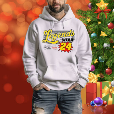 Jeff Gordon Legends Wear 24 Hendrick Motorsports Tee Shirt