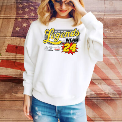 Jeff Gordon Legends Wear 24 Hendrick Motorsports Tee Shirt