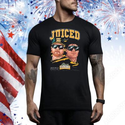 Juiced Bash Bros Mark McGwire And Jose Canseco Tee Shirt