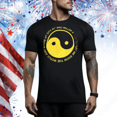 Just where my city at Mac Miller X Pirates Tee Shirt