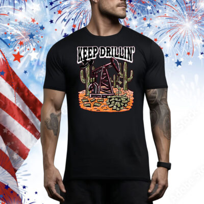 Keep Drillin' Pocket Tee Shirt