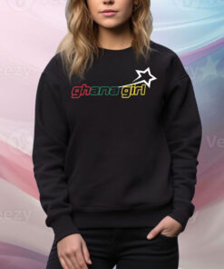 Kelokemamii Ghana Girl Star Tee Shirt