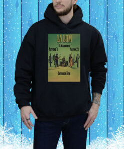 La Lom El Marchante 10-5-2025 Austin TX Cactus Tee Shirt