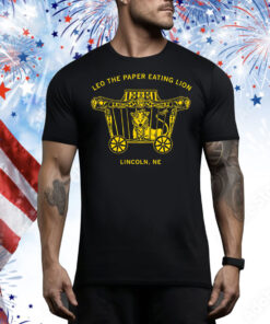 Leo The Paper Eating Lion Tee Shirt