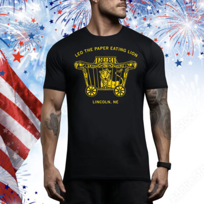 Leo The Paper Eating Lion Tee Shirt