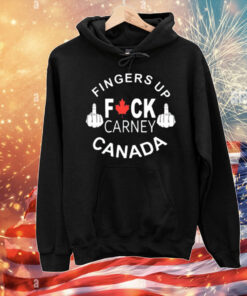 Limted Fingers Up Fuck Carney Canada T-Shirt
