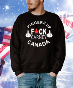 Limted Fingers Up Fuck Carney Canada T-Shirt