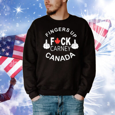 Limted Fingers Up Fuck Carney Canada T-Shirt
