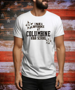Limted I Made A Difference At Columbine High School Tee Shirt