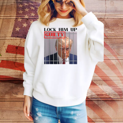 Limted Lock Him Up Guilty Trump Tee Shirt