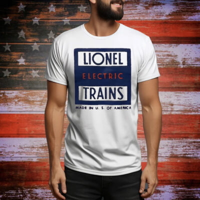 Lionel electric trains made in US of America Tee Shirt