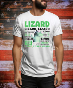 Lizard Lizard Lizard Meme Tee Shirt