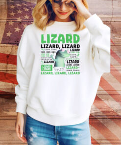 Lizard Lizard Lizard Meme Tee Shirt