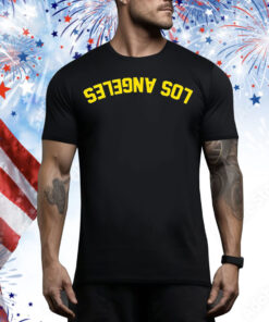 Los Angeles upside down Tee Shirt