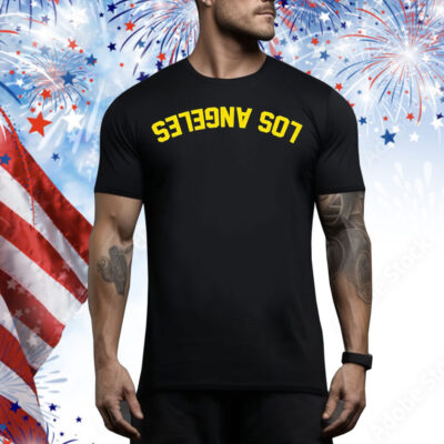 Los Angeles upside down Tee Shirt