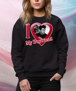 Louise Verneuil Wearing Alex Turner I Love My Boyfriend Tee Shirt