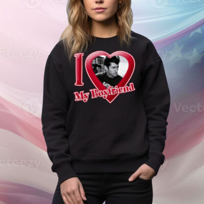 Louise Verneuil Wearing Alex Turner I Love My Boyfriend Tee Shirt