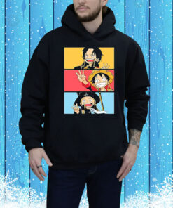 Luffy One Piece Straw Hat Pirates Manga Anime Tee Shirt