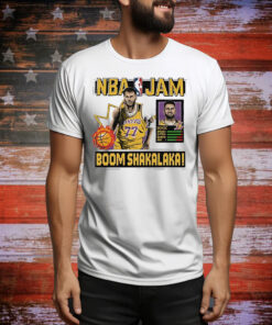 Luka Doncic Lakers NBA Jam Boom Shakalaka Tee Shirt