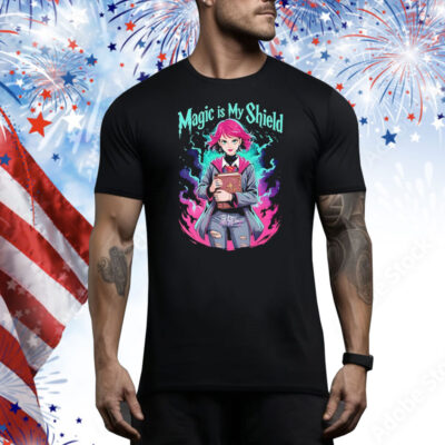 Magic is my Shield fantasy young girl Tee Shirt