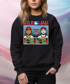 MiLB Jam Chourio and Turang Wisconsin Timber Rattlers Tee Shirt