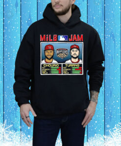 MiLB Jam Chourio and Turang Wisconsin Timber Rattlers Tee Shirt