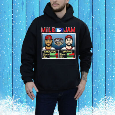 MiLB Jam Chourio and Turang Wisconsin Timber Rattlers Tee Shirt