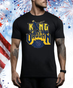 Milwaukee Brewers King Vaughn Tee Shirt