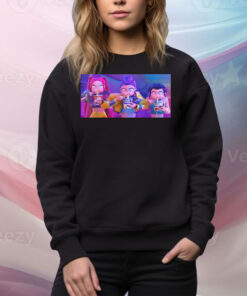 Mira Rumi and Zoey eating ramyeon angrily Tee Shirt