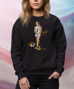 Missouri Basketball Sophie Cunningham Superstar Pose Tee Shirt