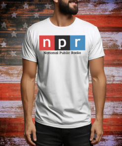 Modern NPR Logo National Public Radio Tee Shirt