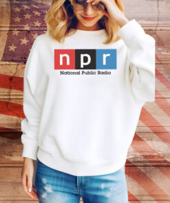 Modern NPR Logo National Public Radio Tee Shirt