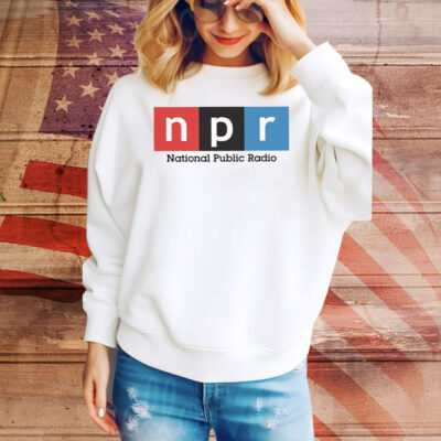 Modern NPR Logo National Public Radio Tee Shirt