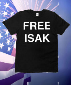 Mohamed Salah wearing free Isak T-Shirt