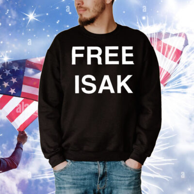 Mohamed Salah wearing free Isak T-Shirt