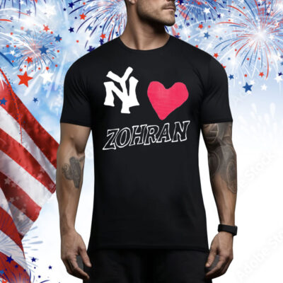 NY Love Zohran Mamdani New York Tee Shirt