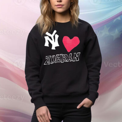 NY Love Zohran Mamdani New York Tee Shirt