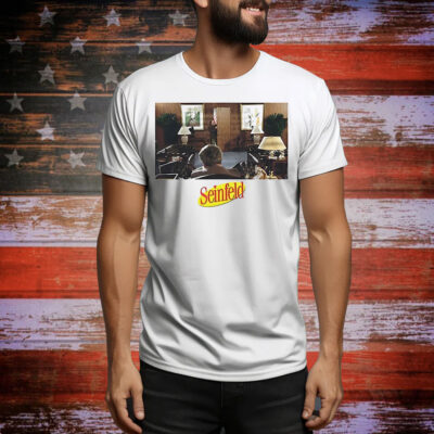 New York Yankees x Seinfeld Costanza and Steinbrenner Tee Shirt