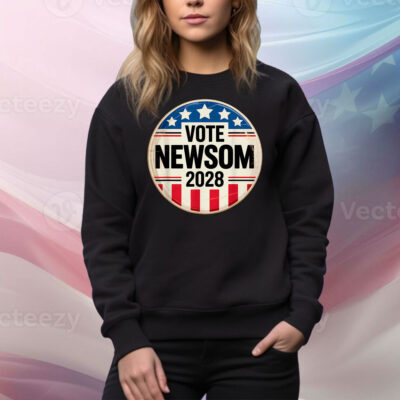 Newsom 2028 Vote Gavin Tee Shirt
